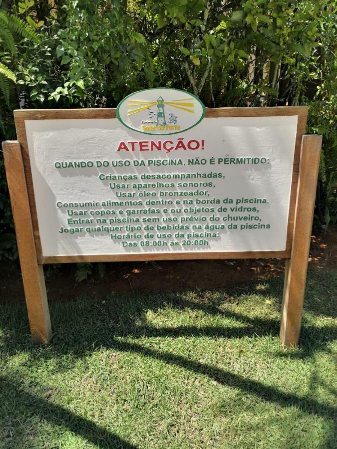 Apartamento Solar Do Forte - Praia Do Forte Bagian luar foto